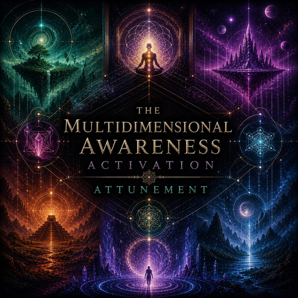 The Multidimensional Awareness Activation Attunement + Charged Artwork