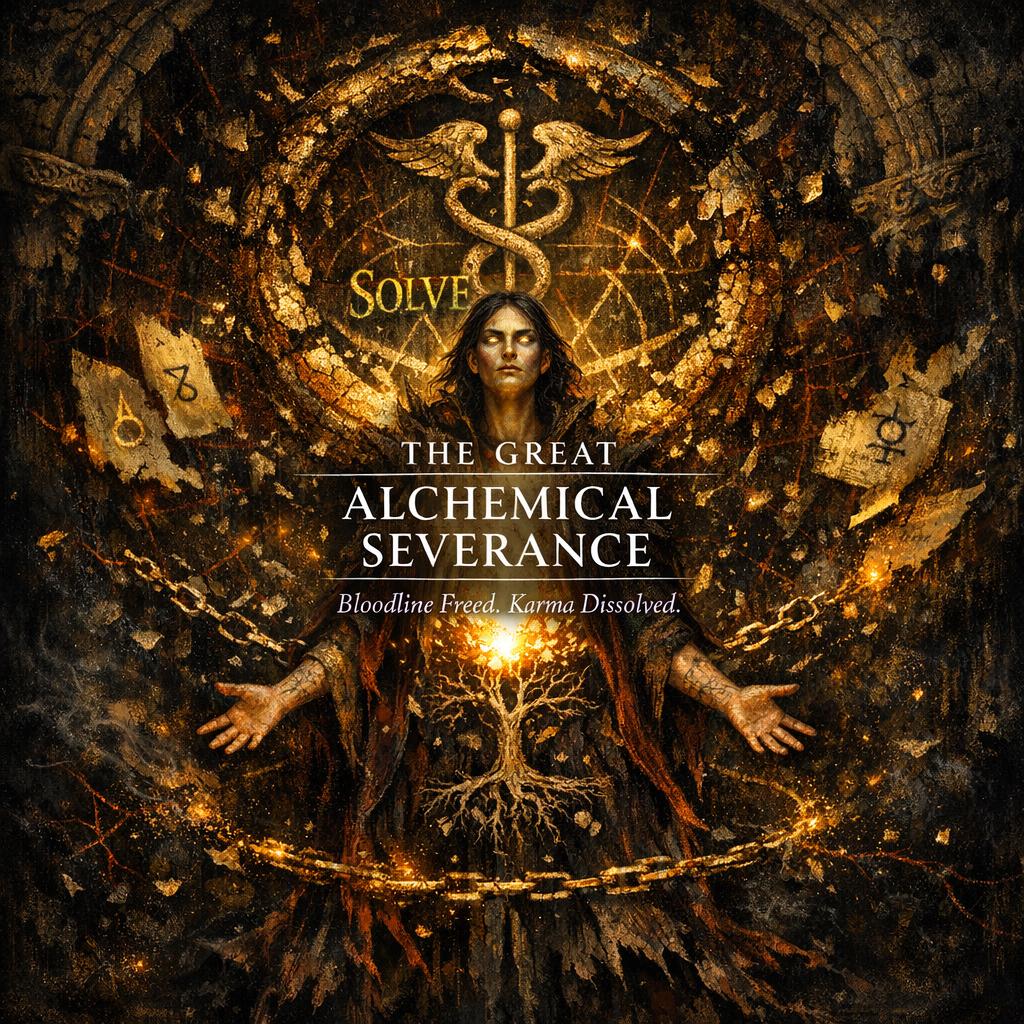 The Great Alchemical Severance: Dissolving Bloodline Curses & The Matrix of Karmic Entrapment