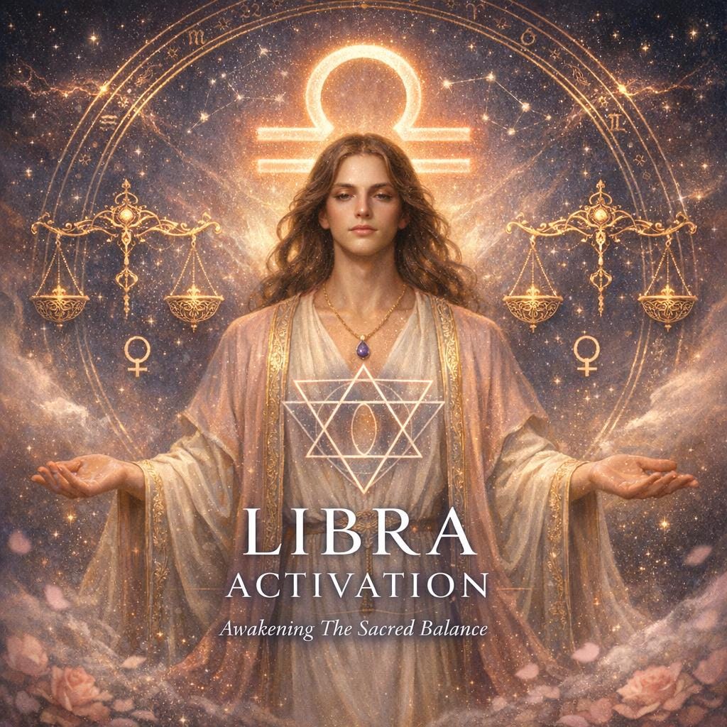 Libra Activation | Zodiac Activation | September 23 - October 22