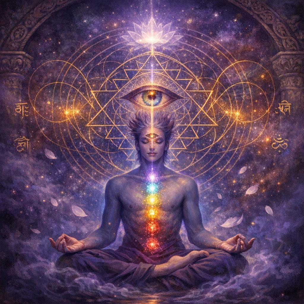 The Third Eye Illumination Attunement + Charged Artwork