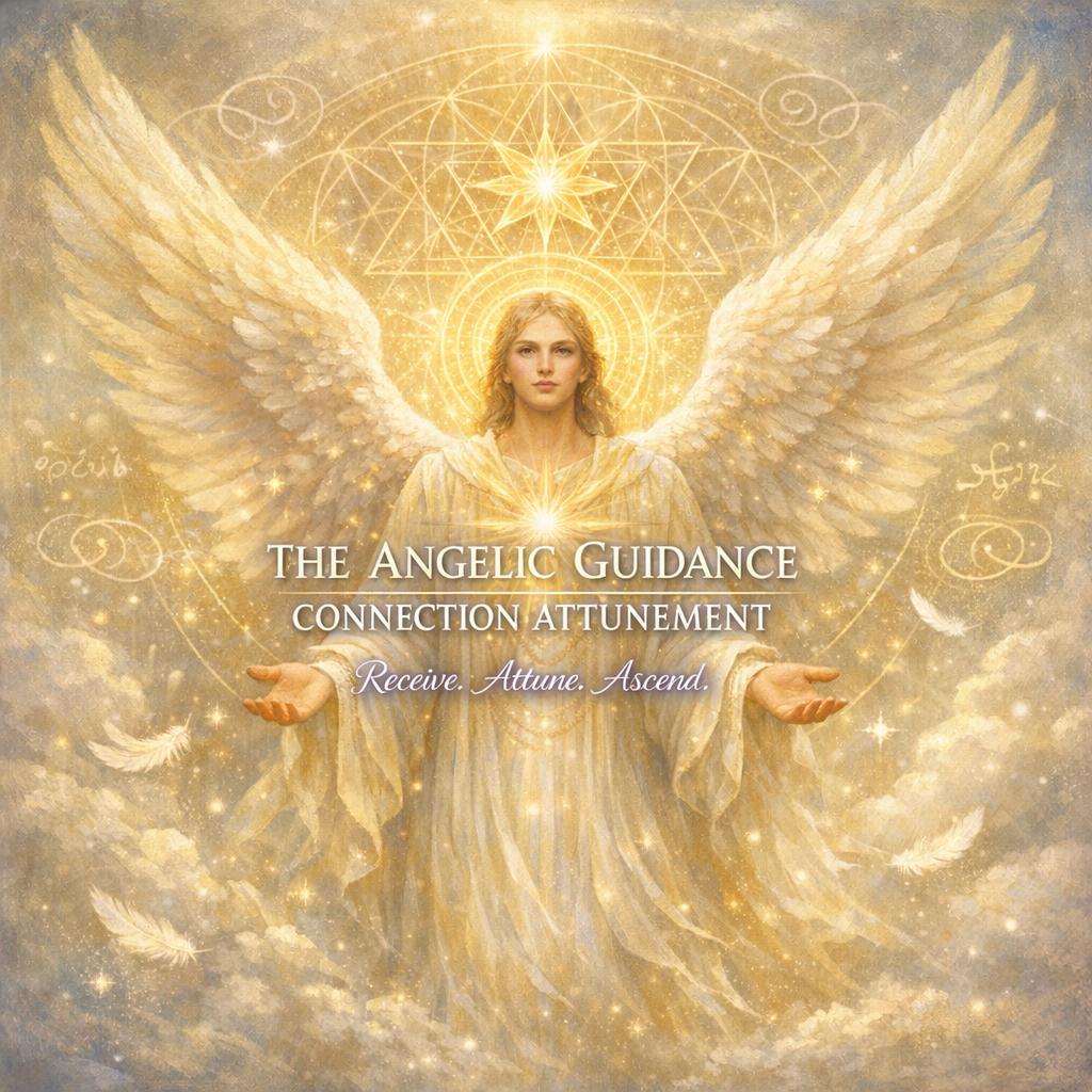 The Angelic Guidance Connection Attunement + Charged Artwork