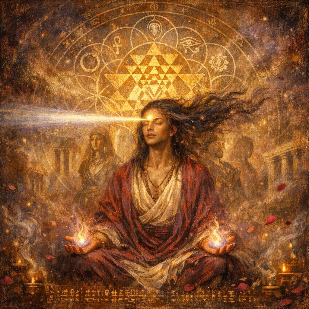 The Past Life Recall Activation Attunement + Charged Artwork