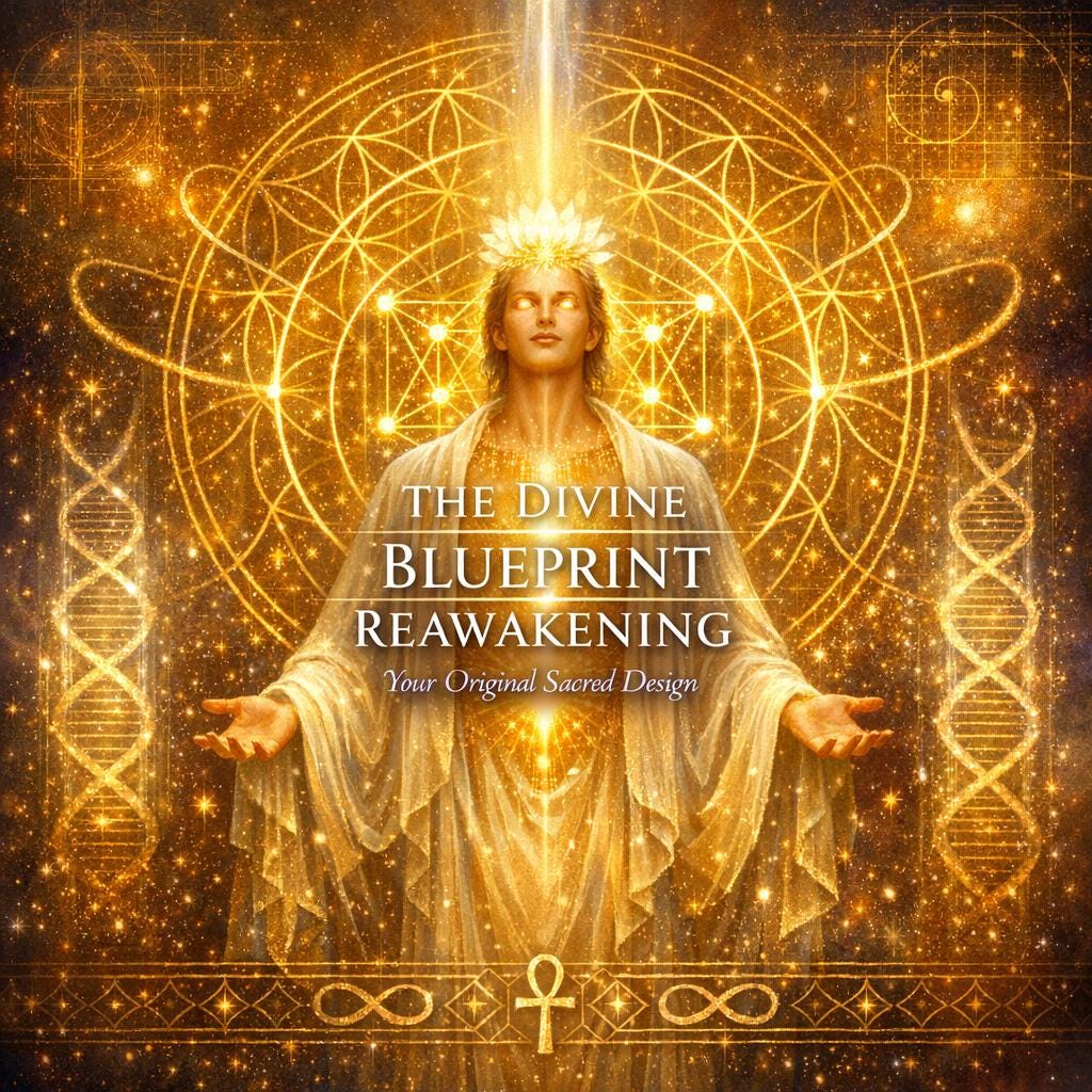 The Divine Blueprint Reawakening Attunement + Charged Artwork