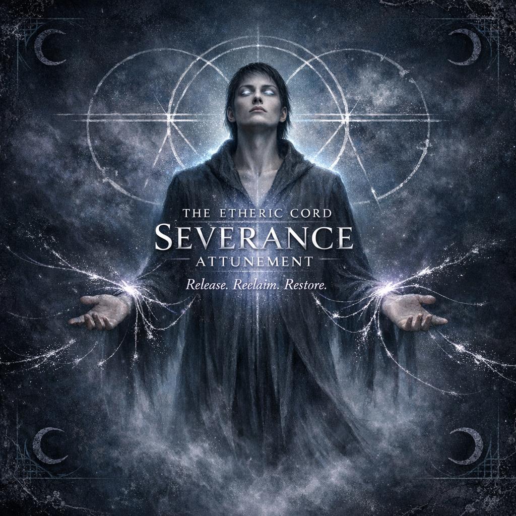 The Etheric Cord Severance Attunement + Charged Artwork