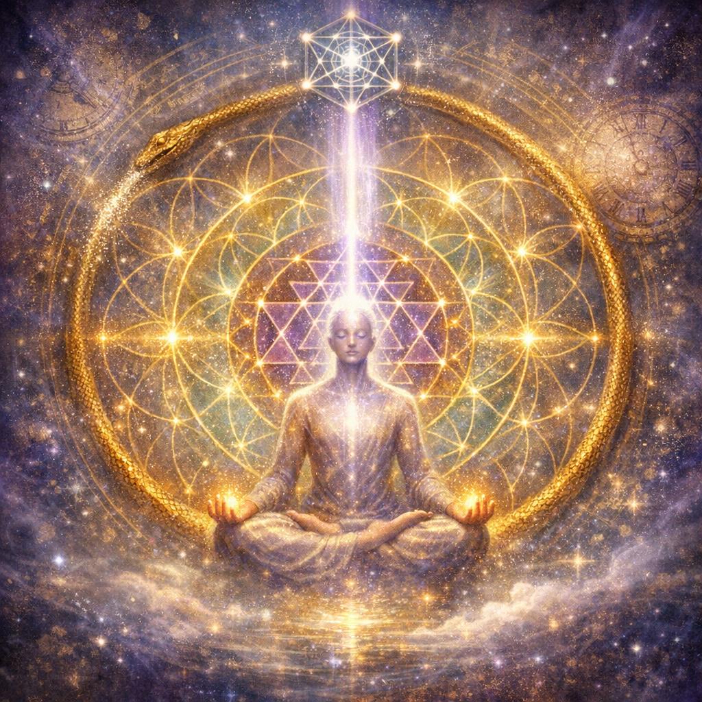 The Timeless Consciousness Expansion Attunement + Charged Artwork