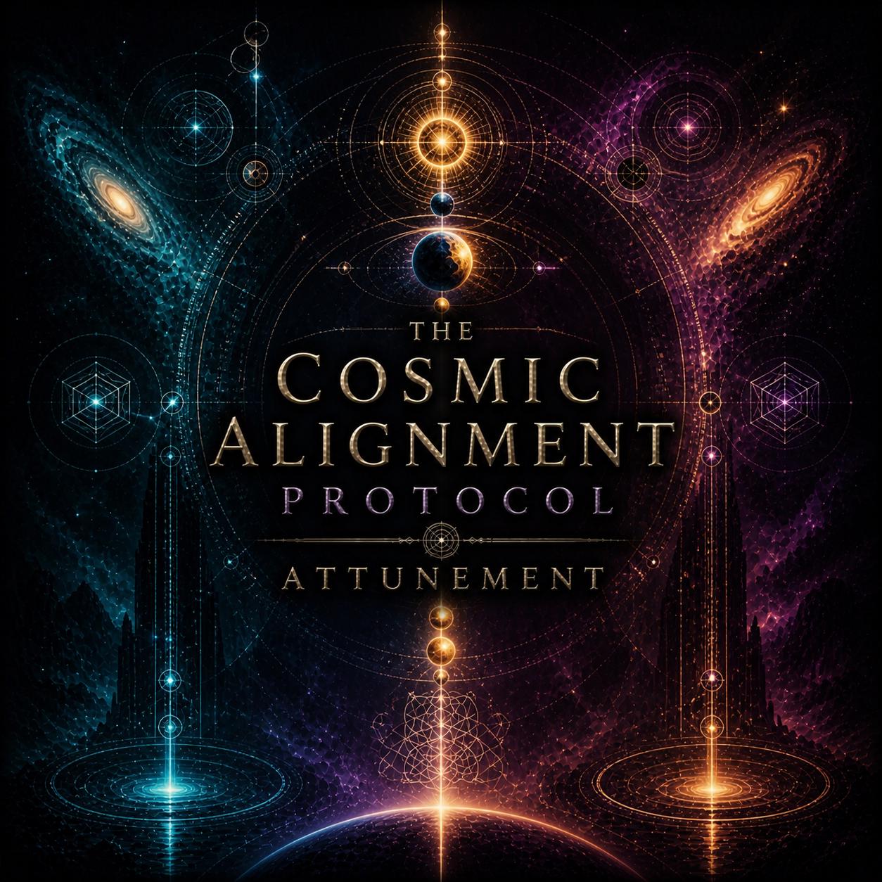 The Cosmic Alignment Protocol Attunement + Charged Artwork