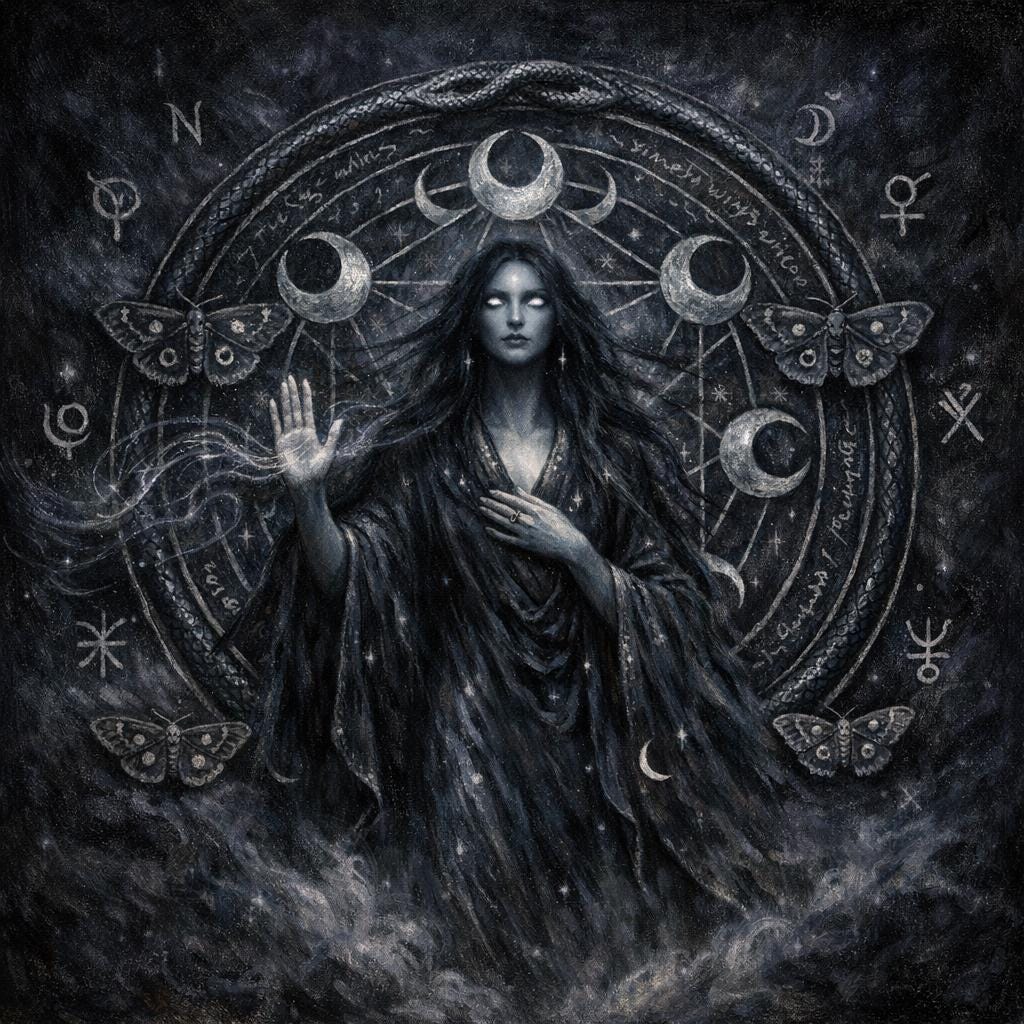 The Whispering Void of Nyx Attunement + Charged Artwork