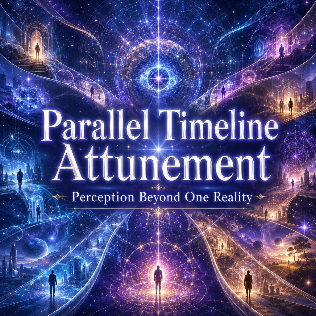 The Parallel Timeline Perception Attunement + Charged Artwork