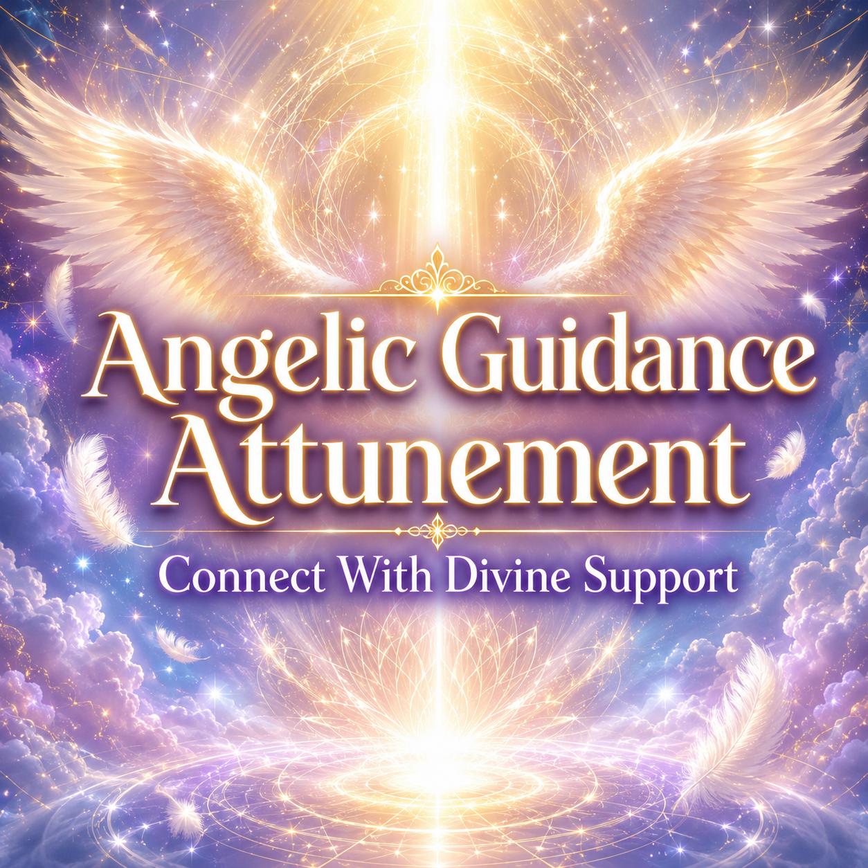 The Angelic Guidance Connection Attunement + Charged Artwork