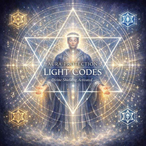 Aura Protection Light Codes, Divine Shielding, Energy Healing & Spiritual Boundary Activation