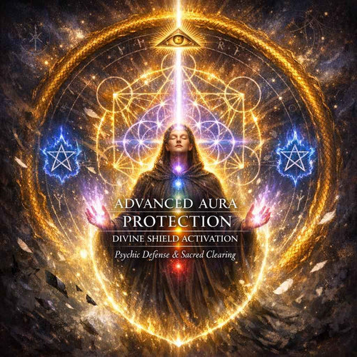 Advanced Aura Protection Healing, Psychic Defense, Negative Energy Clearing & Divine Shield Activation
