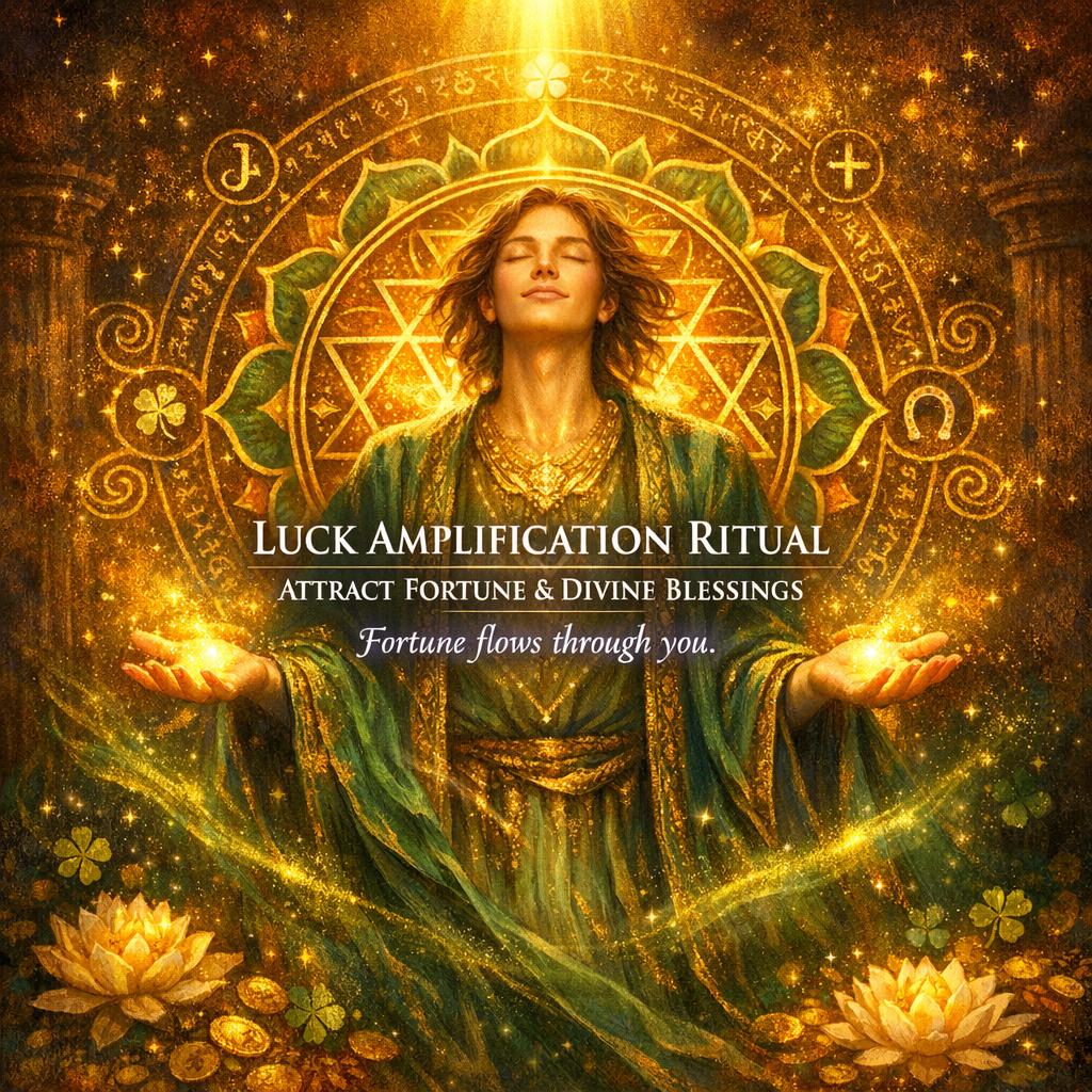 Luck Amplification Ritual: Attract Fortune & Divine Blessings Into Your Life