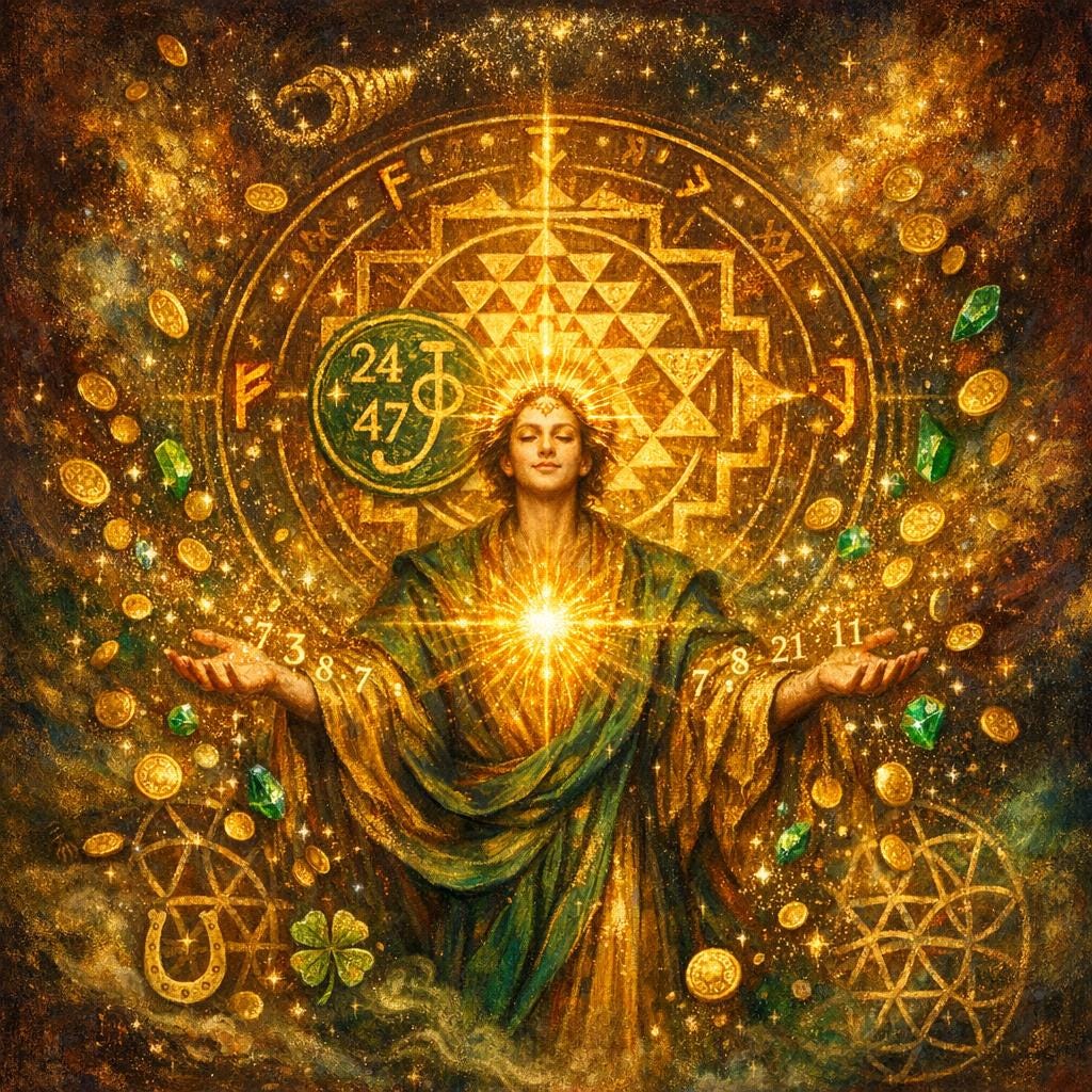 The Luck Magnetizer: Activate Your Cosmic Fortune & Manifest Abundance