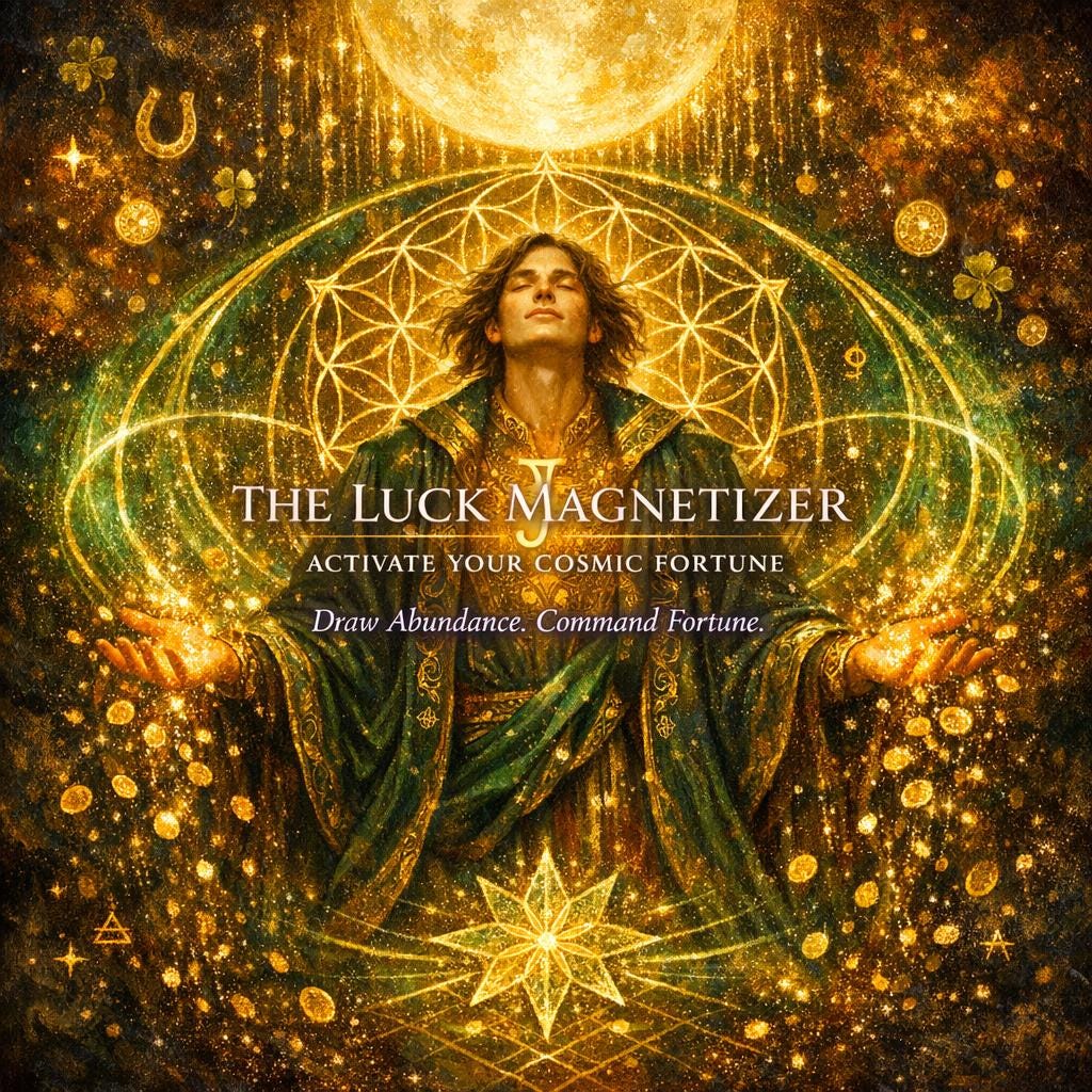 The Luck Magnetizer: Activate Your Cosmic Fortune & Manifest Abundance
