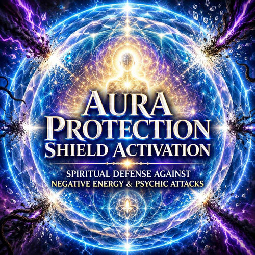 Aura Protection Shield Activation, Spiritual Defense Against Negative Energy & Psychic Attacks