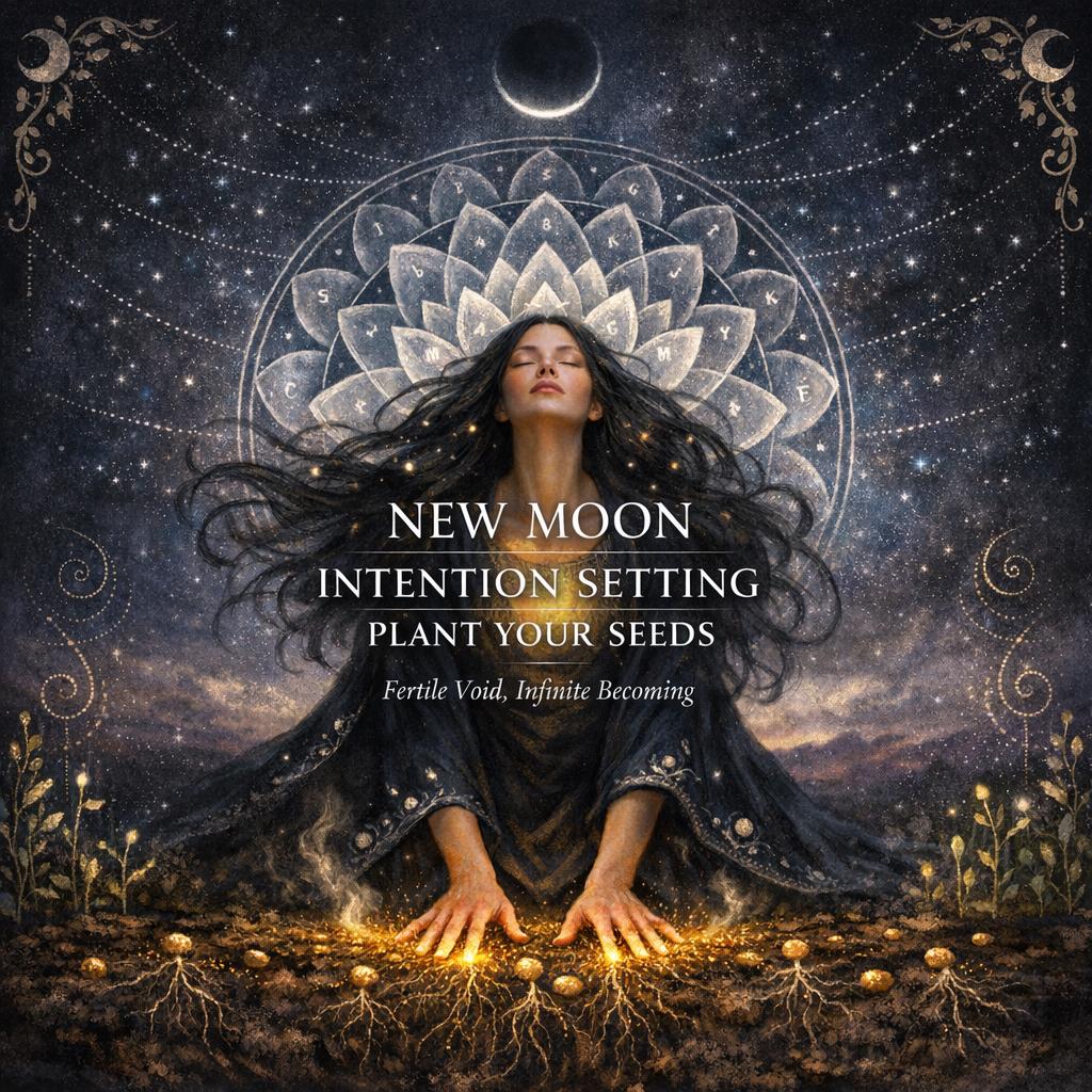 New Moon Intention Setting: Plant Your Seeds & Birth Your Dreams Into Reality