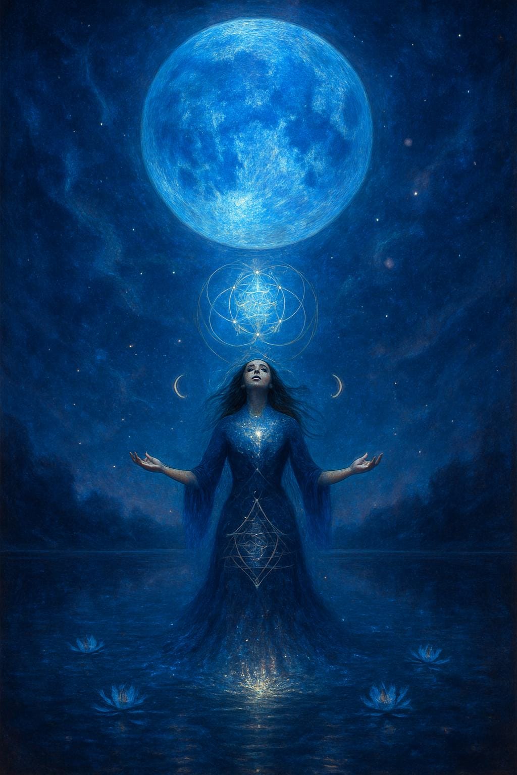 Blue Moon Rare Manifestation: Activate Extraordinary Blessings & Cosmic Alignment
