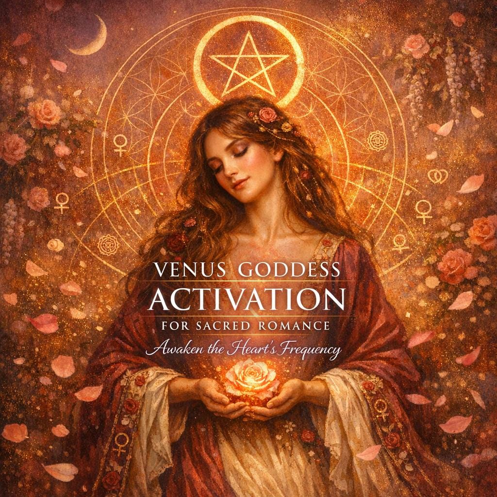 Venus Goddess Activation for Sacred Romance