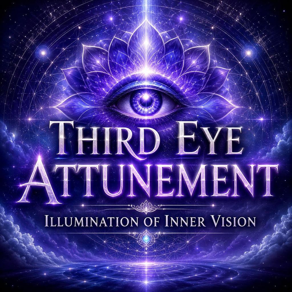 The Third Eye Illumination Attunement + Charged Artwork