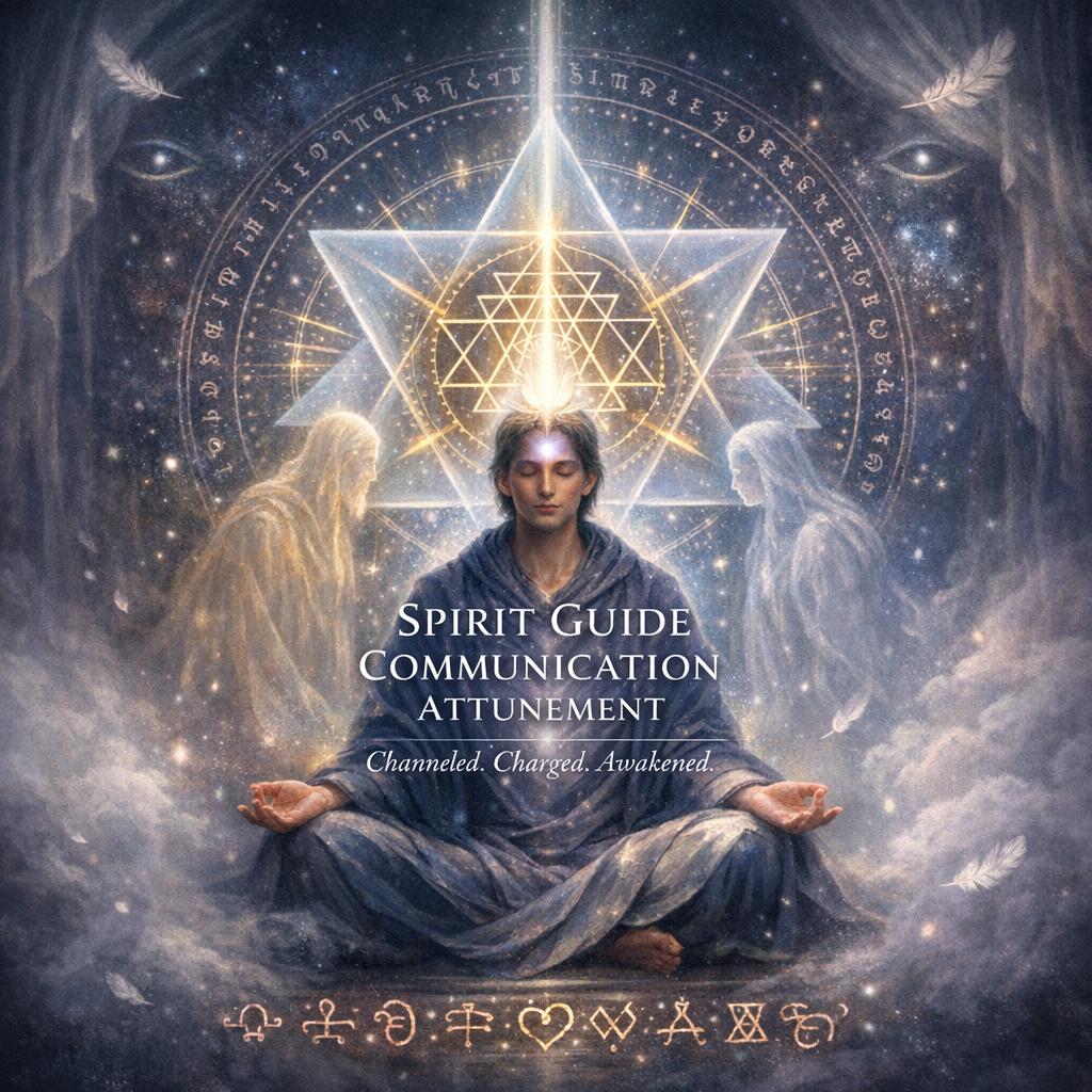 The Spirit Guide Communication Attunement + Charged Artwork