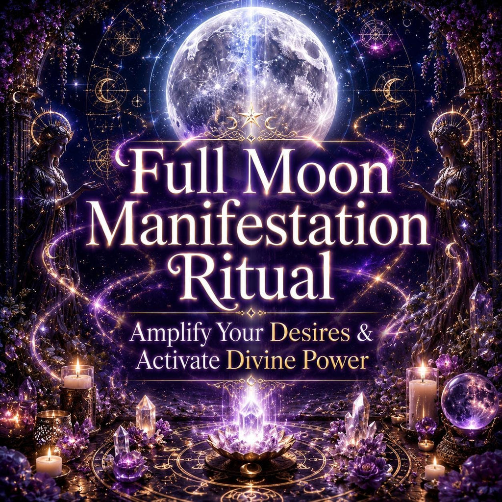 Full Moon Manifestation Ritual: Amplify Your Desires & Activate Divine Power