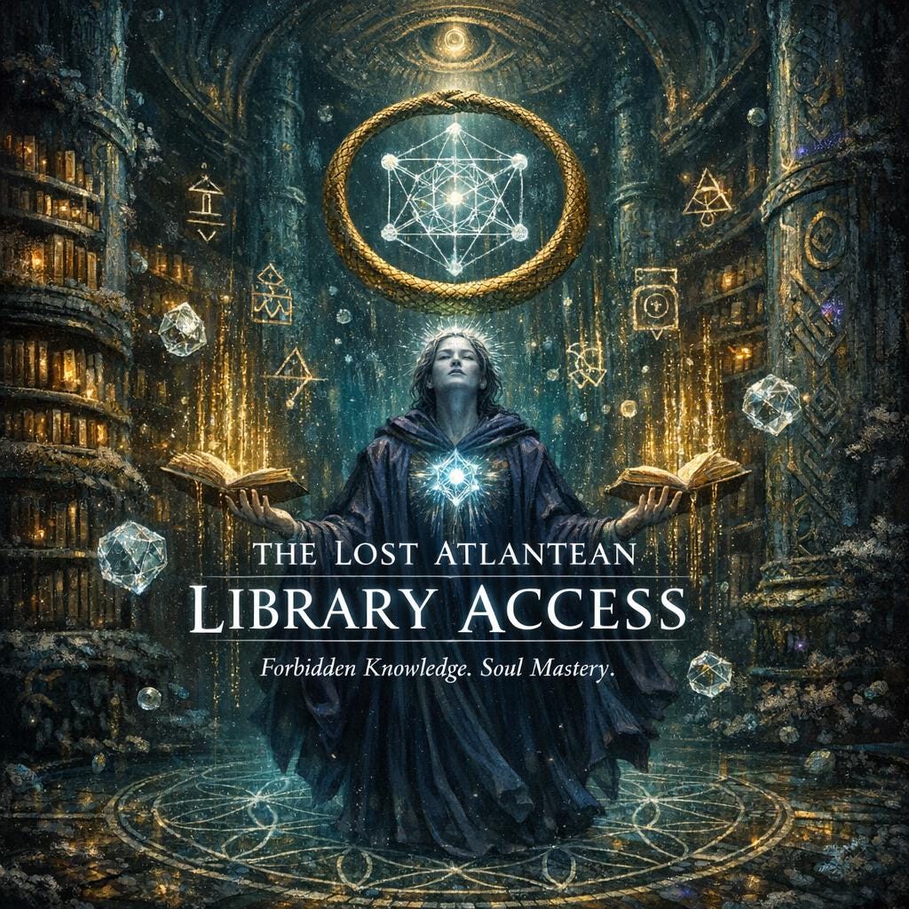 The Lost Atlantean Library Access: Retrieve Forbidden Knowledge & Soul Mastery