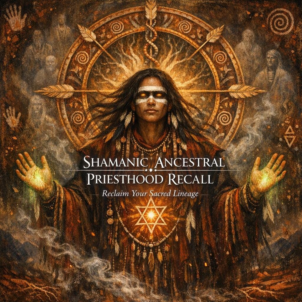 The Shamanic Ancestral Priesthood Recall: Activate Your Ancient Healing Power & Spiritual Authority