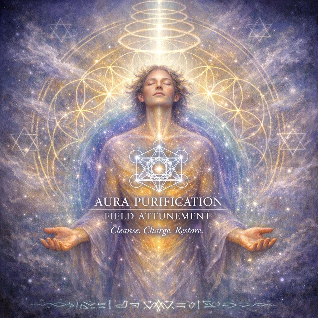 The Aura Purification Field Attunement + Charged Artwork