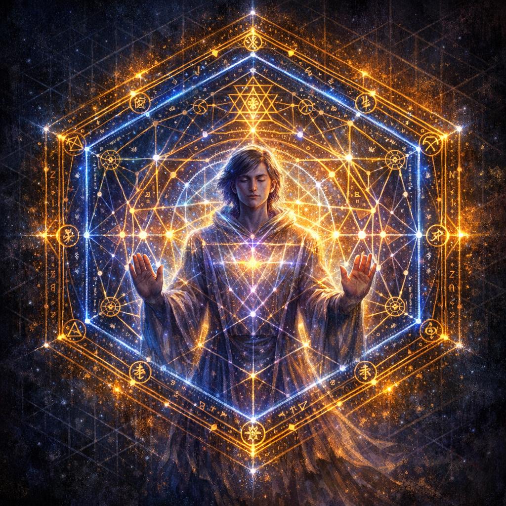 The Energetic Shielding Matrix Attunement + Charged Artwork