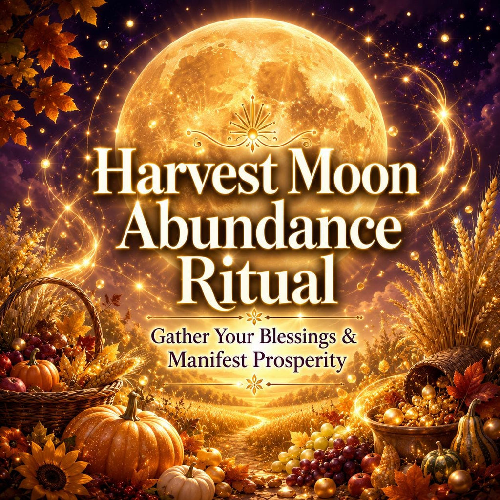 Harvest Moon Abundance Ritual: Gather Your Blessings & Manifest Prosperity