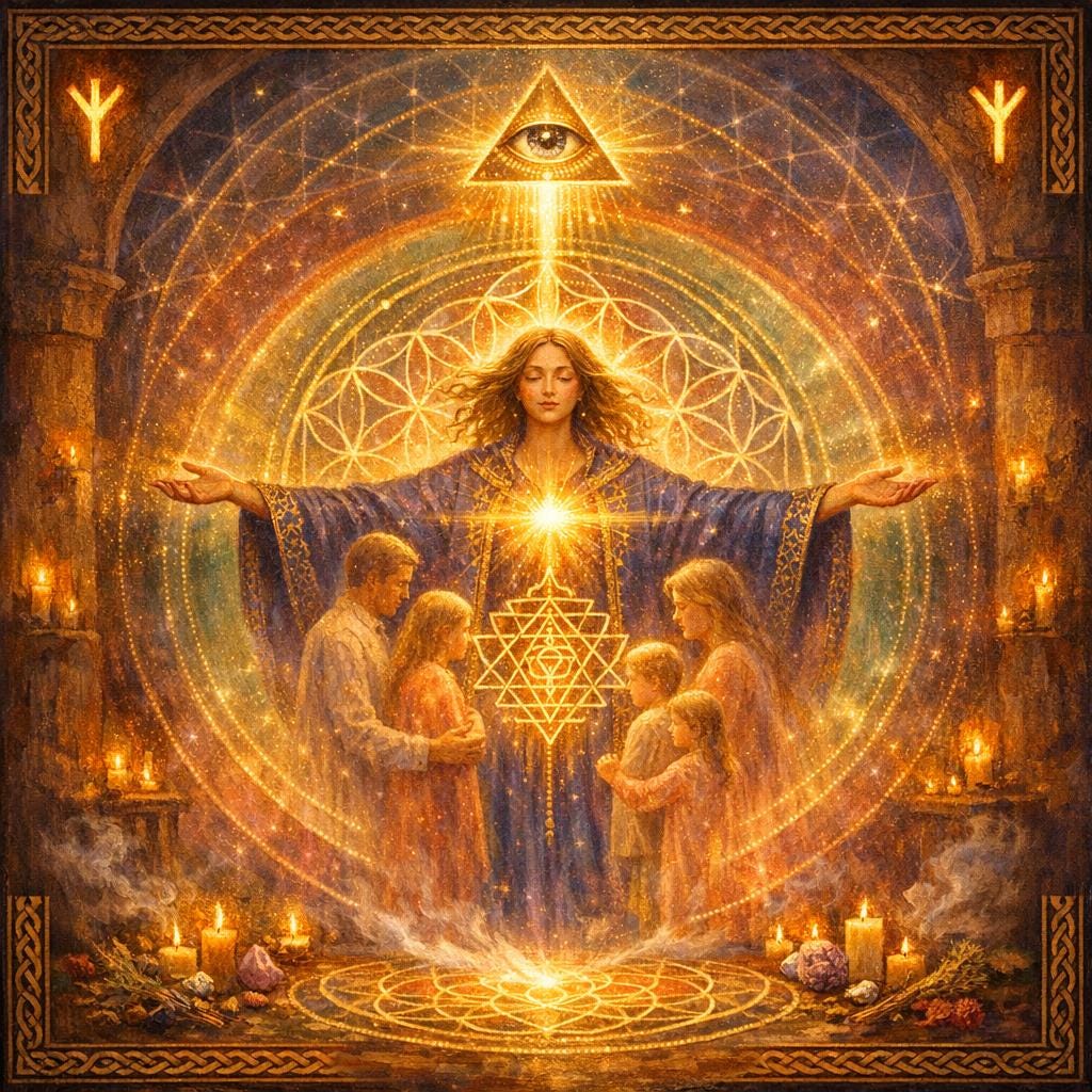 Family Aura Protection Healing, Energetic Shielding for Home, Loved Ones & Sacred Space