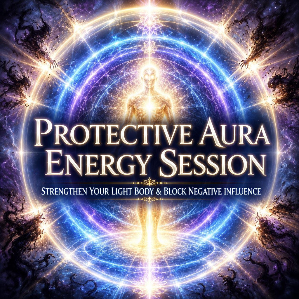 Protective Aura Energy Session, Strengthen Your Light Body & Block Negative Spiritual Influence