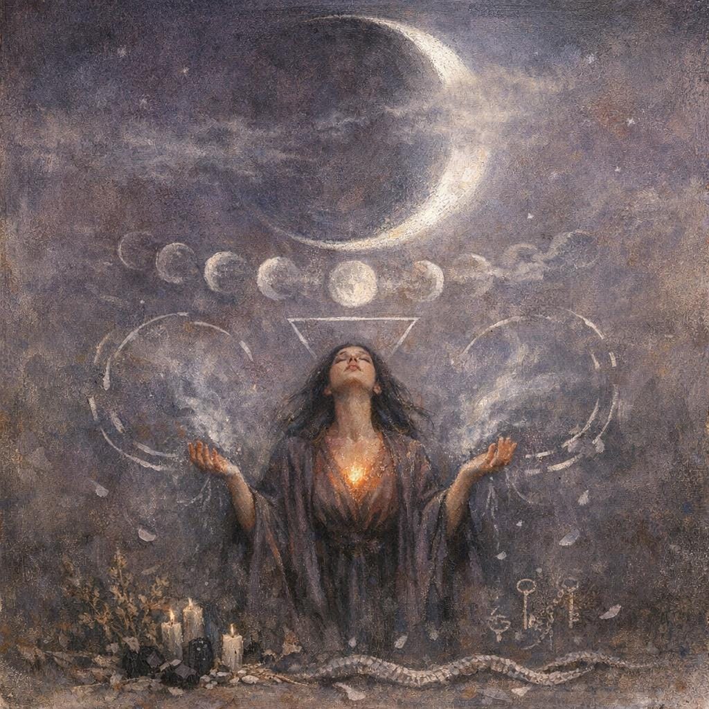 Waning Moon Release Ritual: Dissolve What No Longer Serves & Create Space for the New
