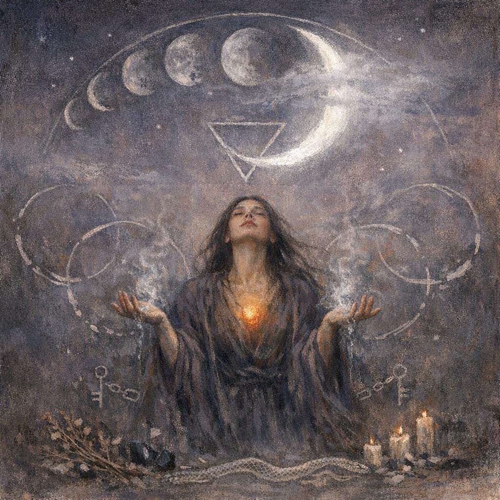 Waning Moon Release Ritual: Dissolve What No Longer Serves & Create Space for the New