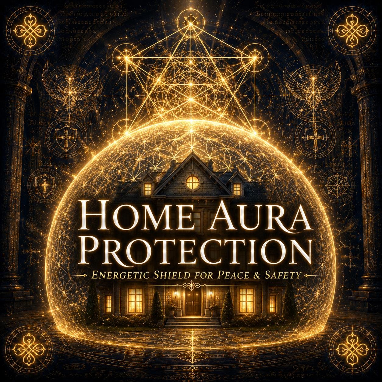 Home Aura Protection Healing, Create a Powerful Energetic Shield for Peace & Safety