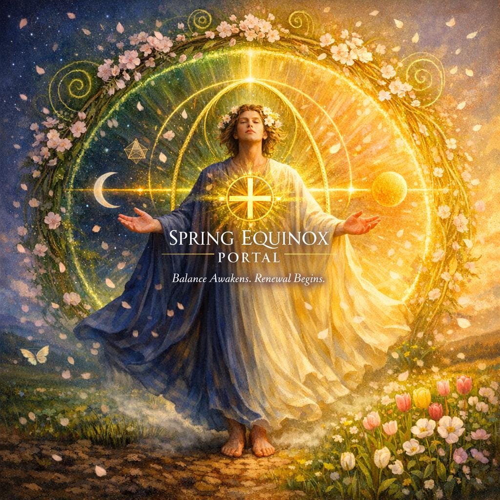 Spring Equinox Portal: Balance, Renewal & New Beginnings Activation