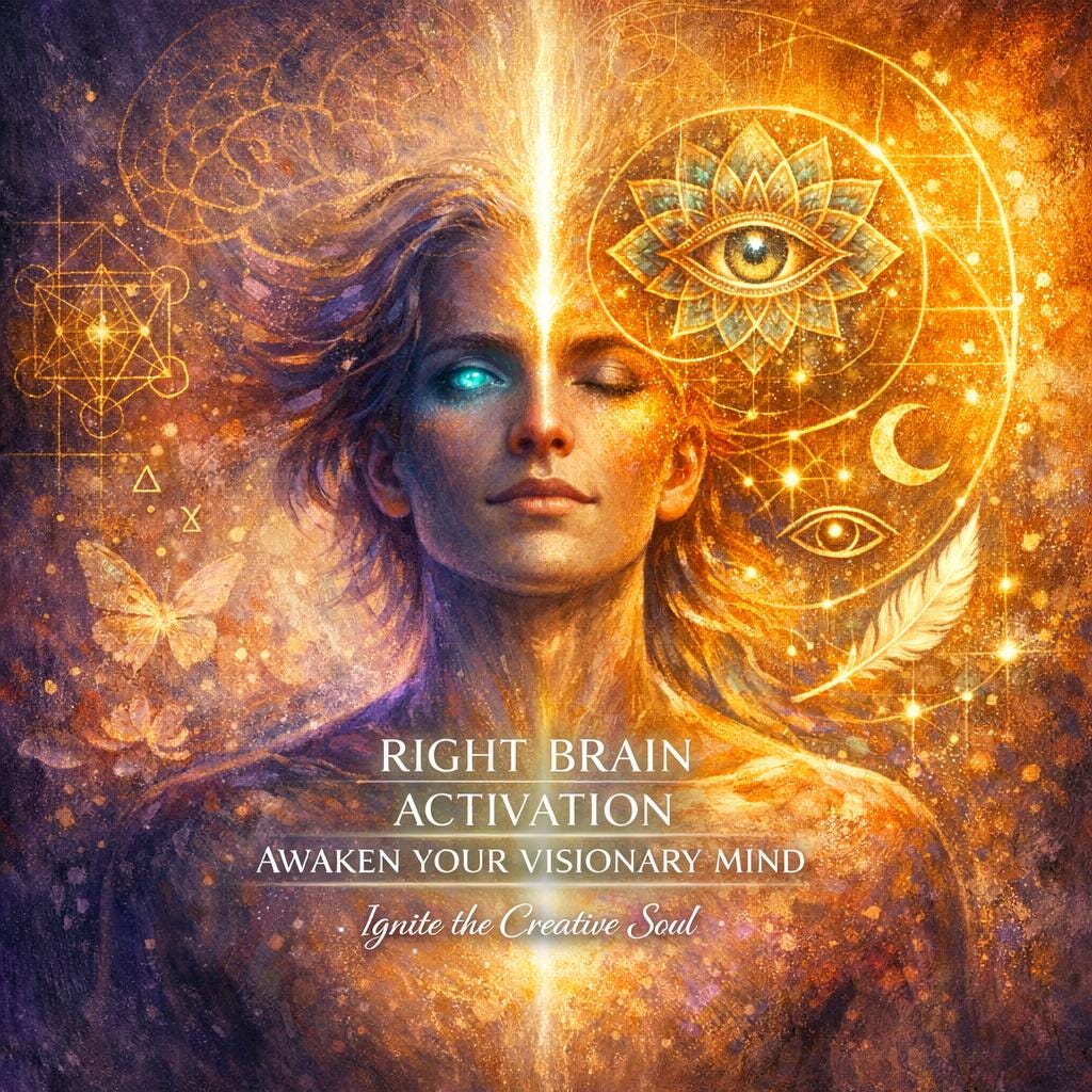 Right Brain Activation: Awaken Creativity, Intuition & Your Visionary Mind