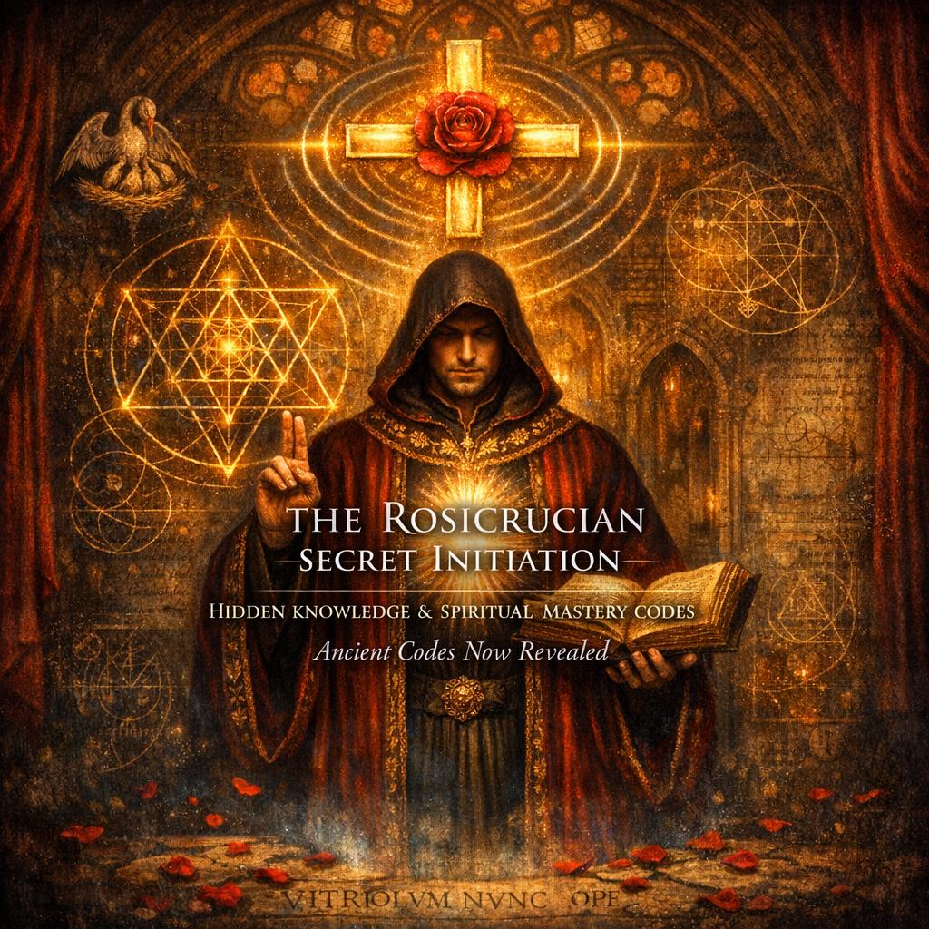 The Rosicrucian Secret Initiation: Access Hidden Knowledge & Spiritual Mastery Codes