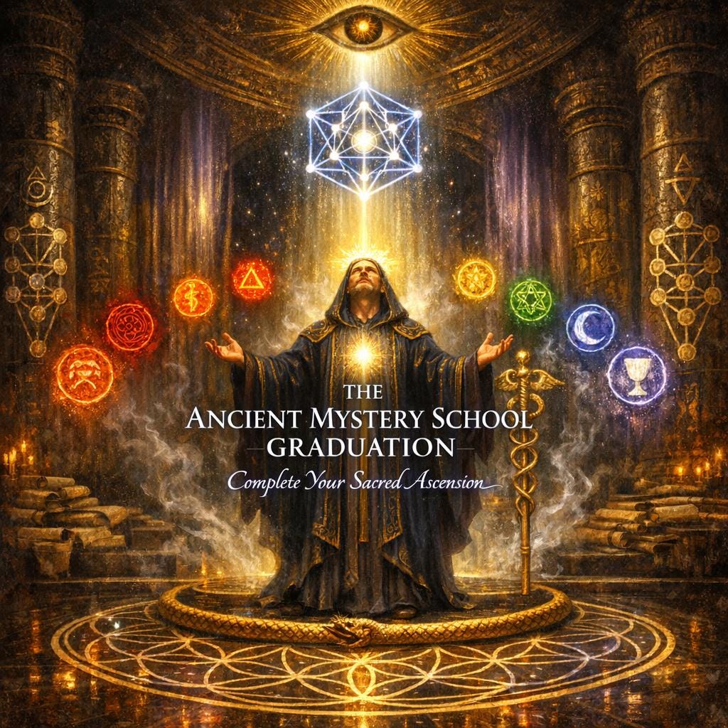 The Ancient Mystery School Graduation: Complete Your Spiritual Initiation & Ascend