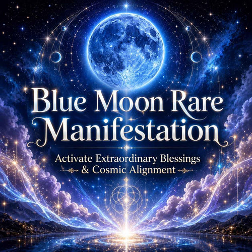 Blue Moon Rare Manifestation: Activate Extraordinary Blessings & Cosmic Alignment