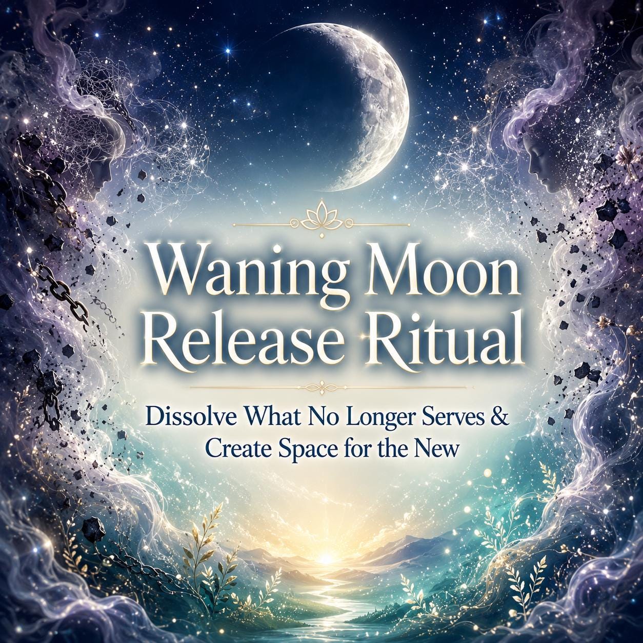 Waning Moon Release Ritual: Dissolve What No Longer Serves & Create Space for the New