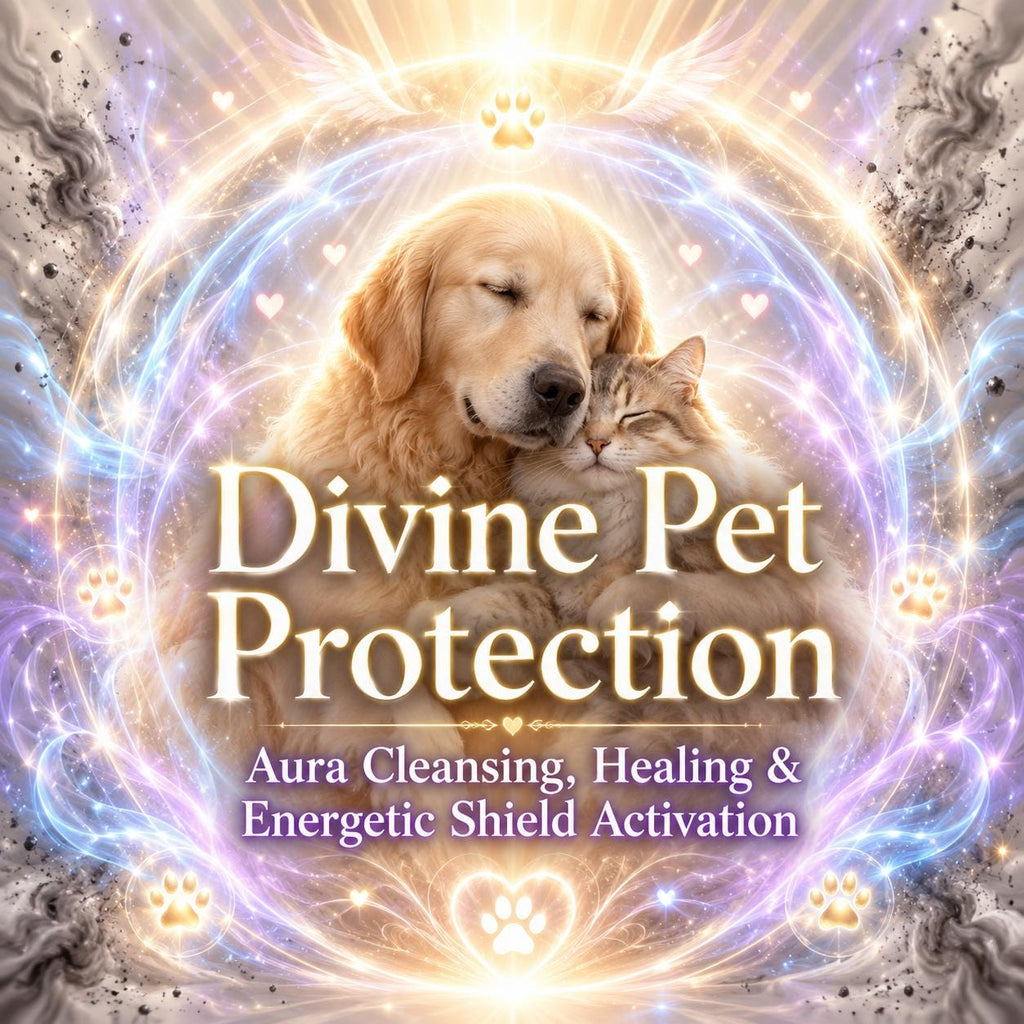 Divine Pet Protection: Aura Cleansing, Healing, Energetic Shield Activation