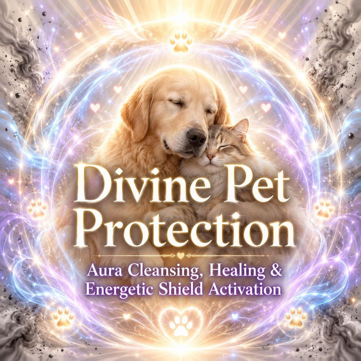 Divine Pet Protection: Aura Cleansing, Healing, Energetic Shield Activation