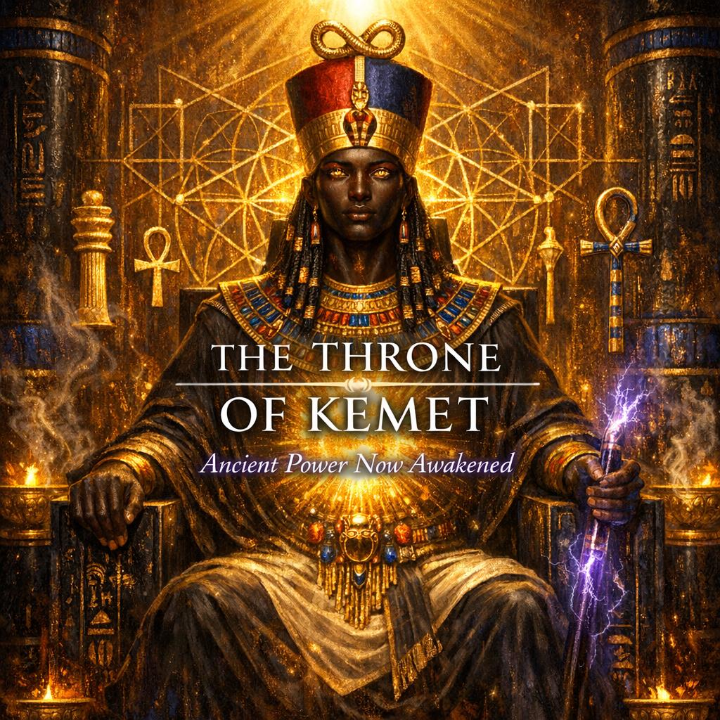 The Throne of Kemet 10000 Power Attunement + Charged Artwork