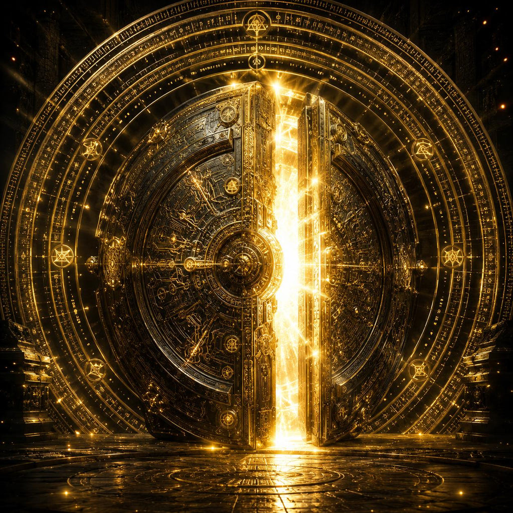 Quantum Vault Attunement | Unlock Hidden Potential & Seal Your Sovereign Power | Report PDF + Digital Artwork + Charged Sigil PNG