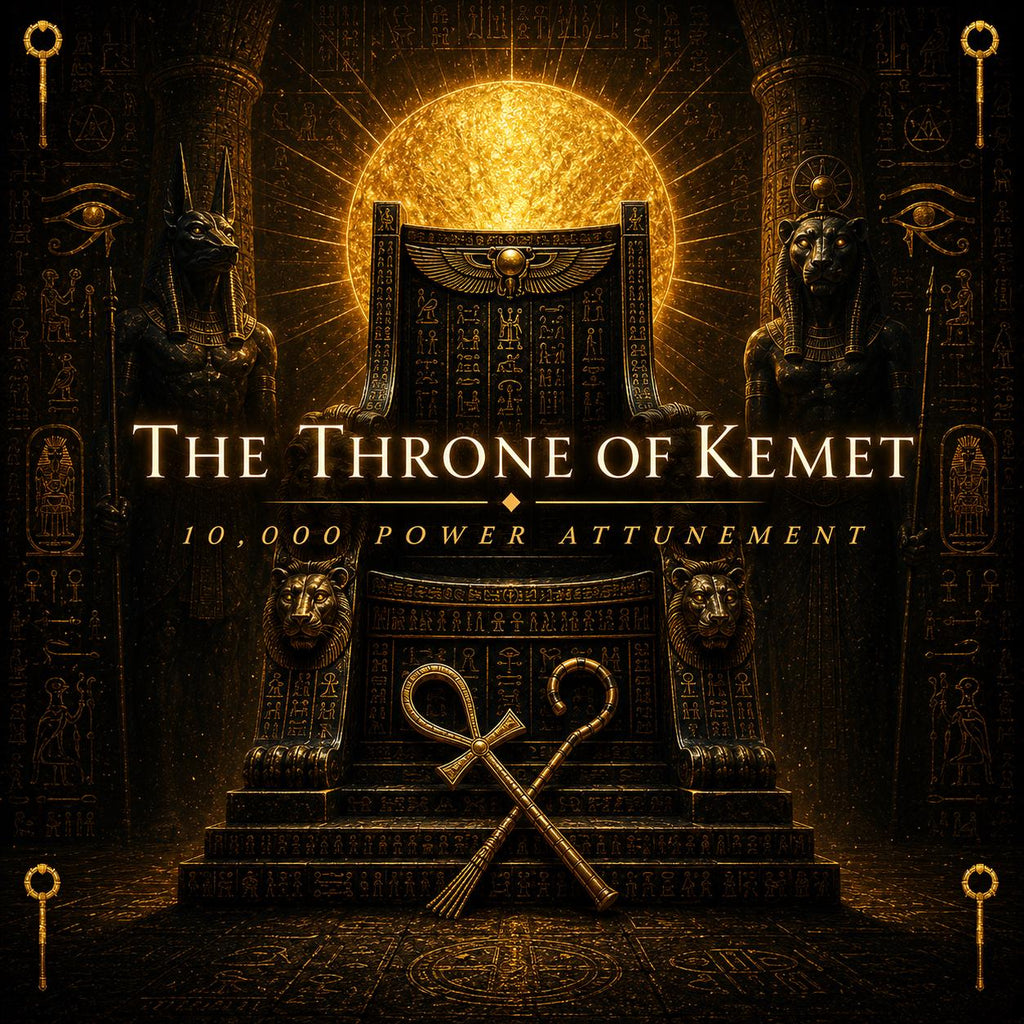 The Throne of Kemet 10000 Power Attunement + Charged Artwork
