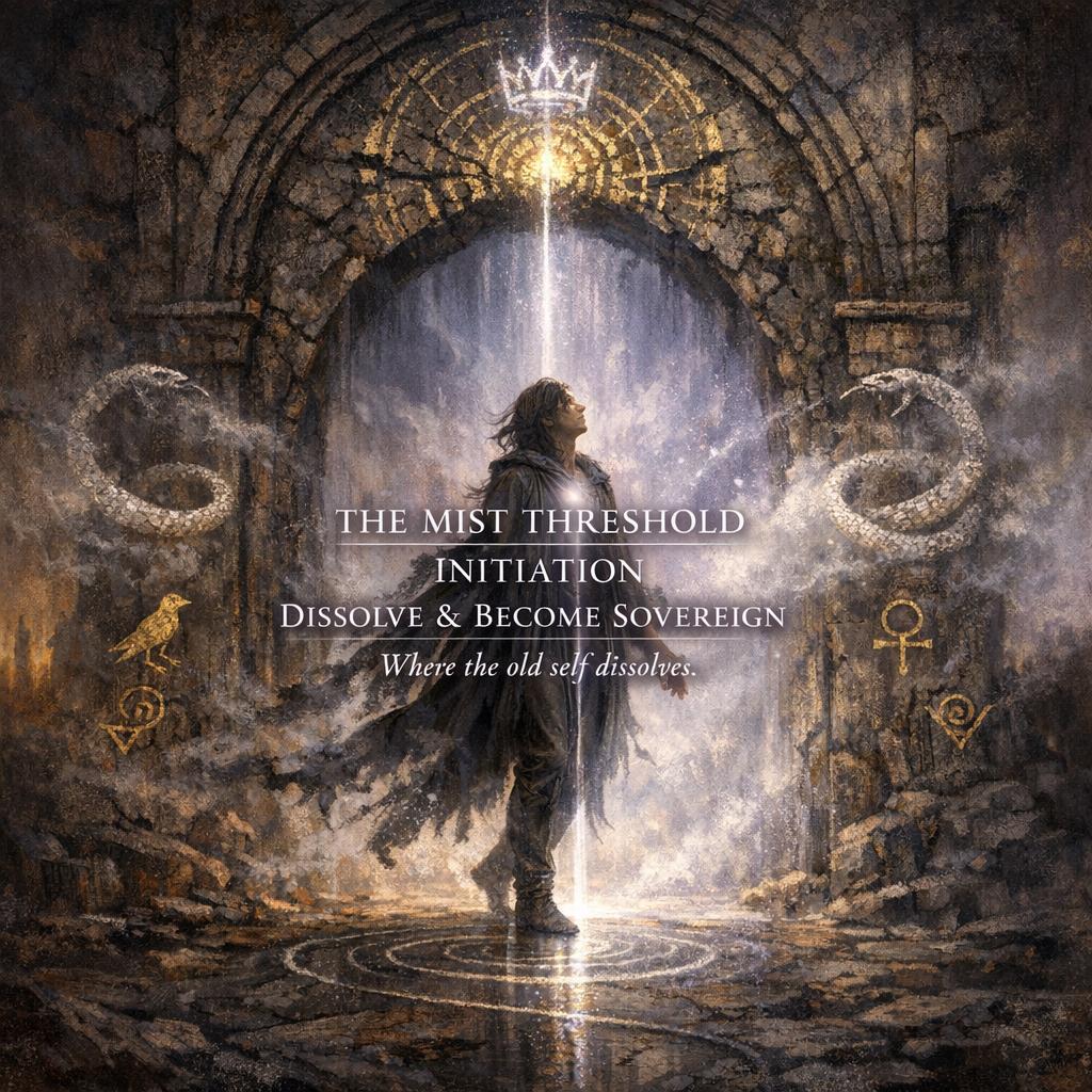 The Mist Threshold Initiation: Dissolve the Old Self & Step Into Sovereign Purpose