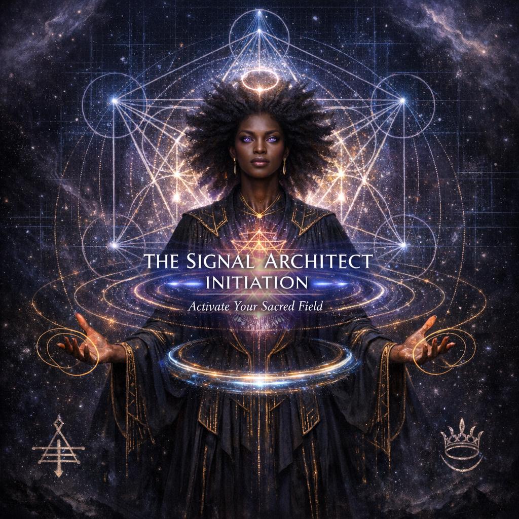 The Signal Architect Initiation: Activate Your Resonance Field & Sacred Feminine Authority