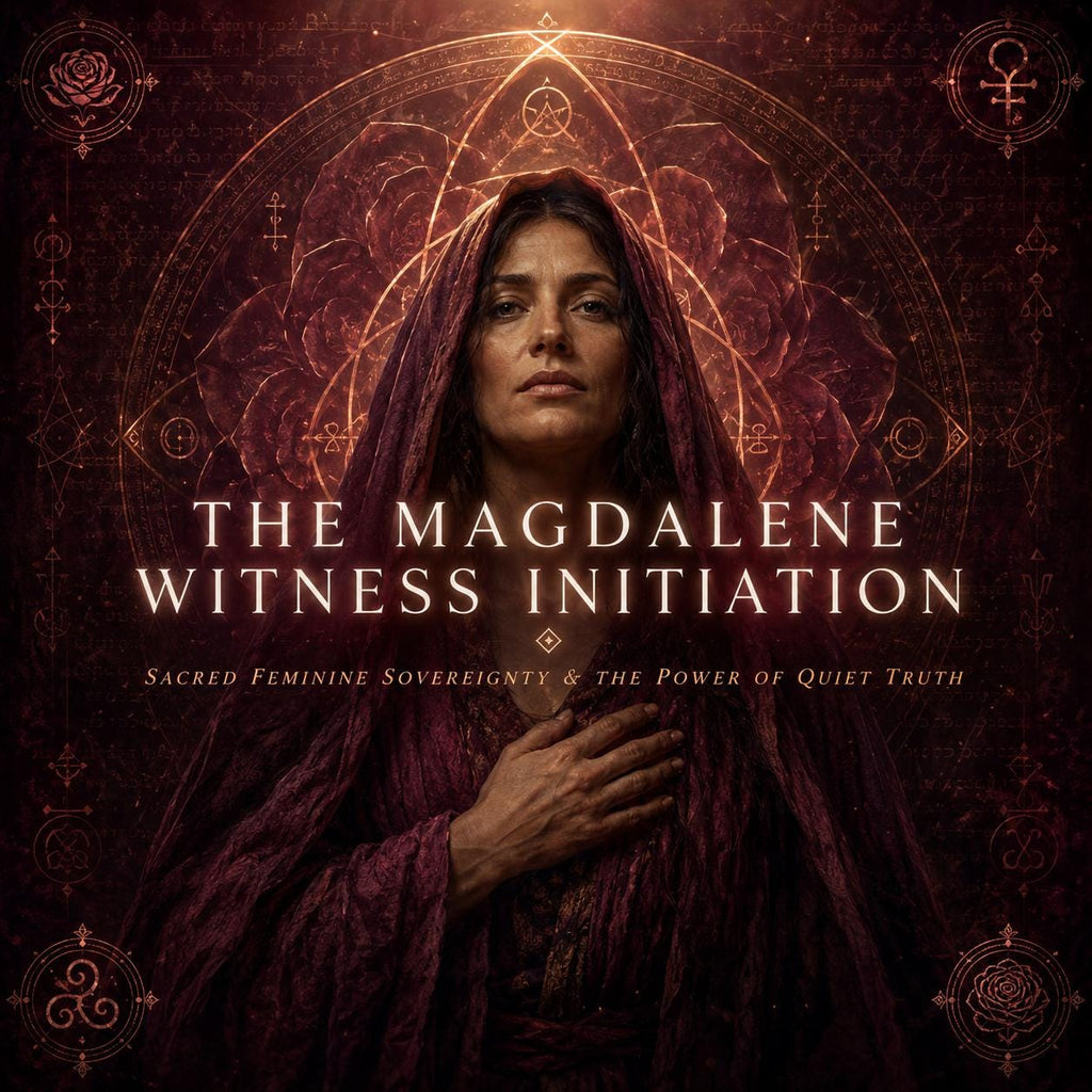 The Magdalene Witness Initiation: Sacred Feminine Sovereignty & the Power of Quiet Truth