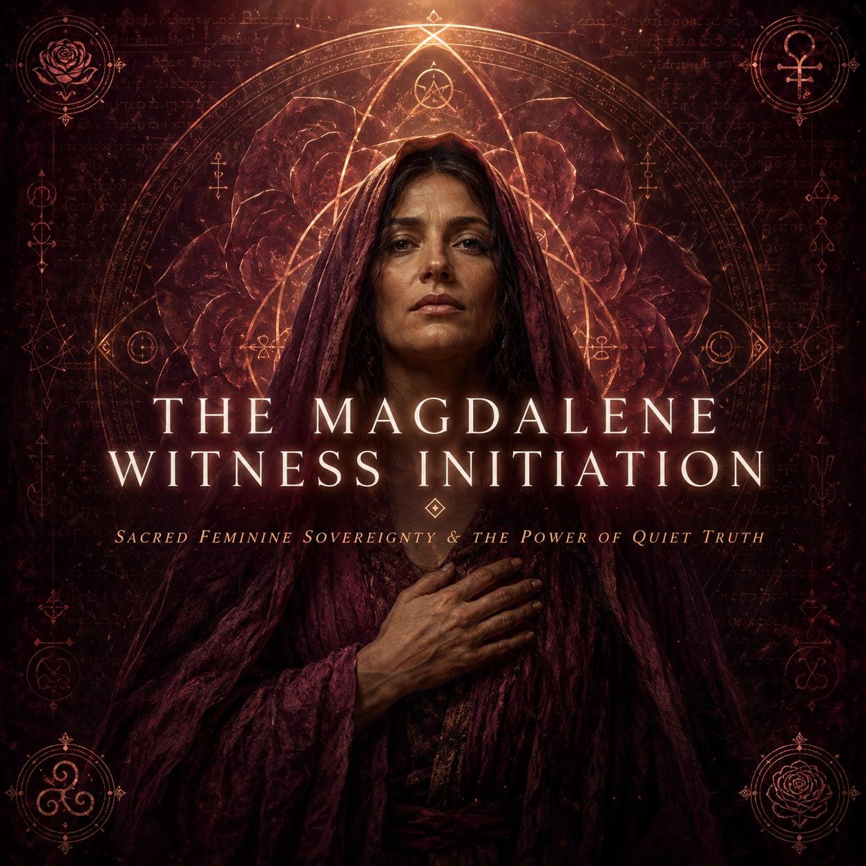 The Magdalene Witness Initiation: Sacred Feminine Sovereignty & the Power of Quiet Truth